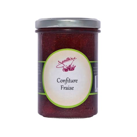 Confiture Fraise La Jeantaine 260gr Sucré