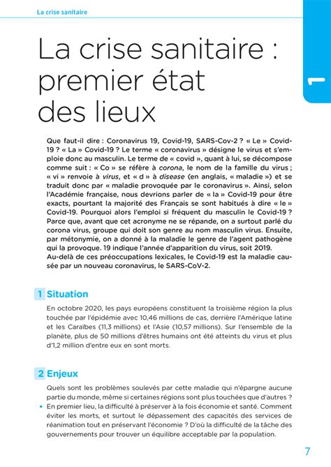 Toute l actu 2020 Sujets et chiffres clefs de l actualité 2021 mois