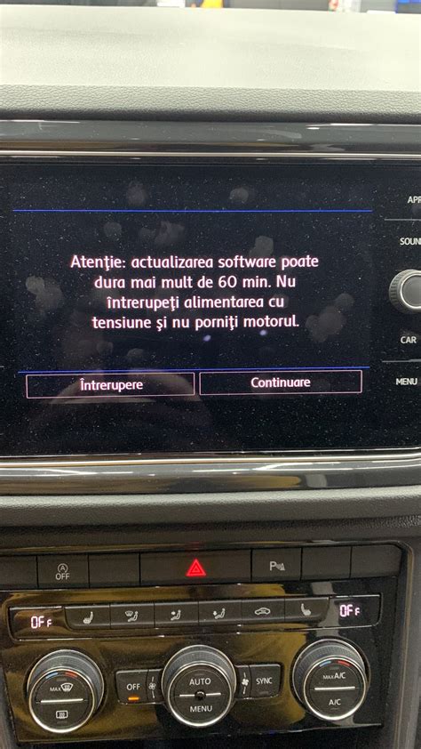 VW T Roc 2020 Update Unitate Multimedia Navigatie Activare APP Connect