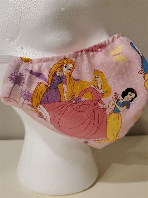 Disney Princesses Face Mask | Etsy