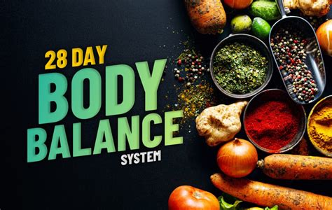 28 Day Body Balance System Body Complete Fitness Solutions