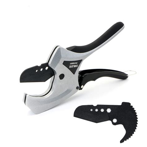 Buy Delixi Pvc Pipe Cutter With Extra Blade 2 12 Pvc Cutter Ratchet