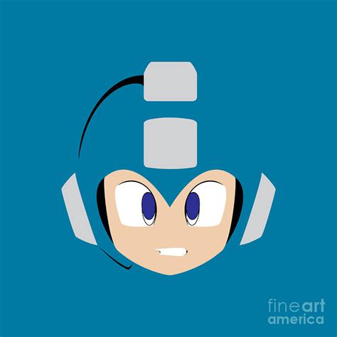 Mega Man Drawing By Fitria Haryanti Fine Art America