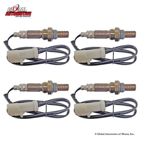 Set Of 4 New Oxygen O2 Sensor For 1996 2011 Ford Crown Victoria V8 46l