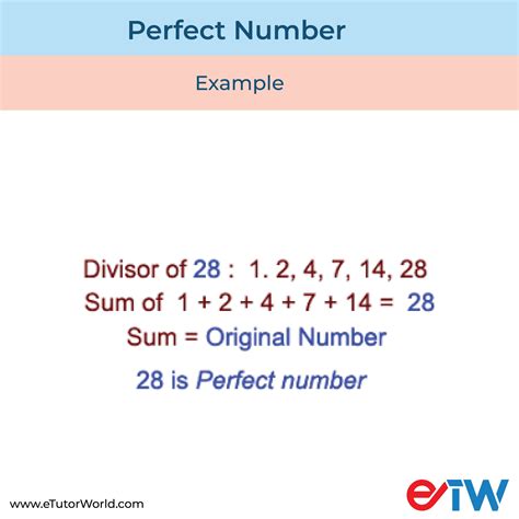 Perfect Numbers Definition How To Find Properties And More