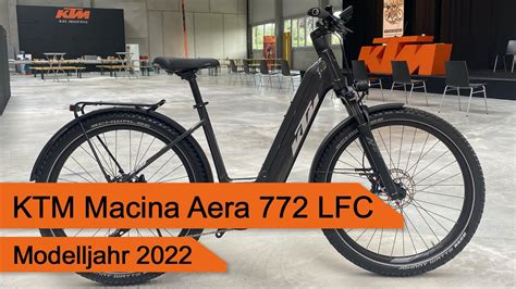 KTM Macina Aera 772 LFC Modelljahr 2022 YouTube