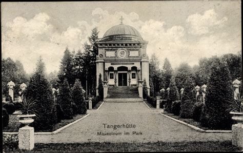 Ansichtskarte Postkarte Tangerh Tte Altmark Mausoleum Akpool De