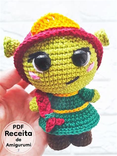 Fiona Boneca Amigurumi Receita De Pdf Gr Tis Pdf Passo A Passo