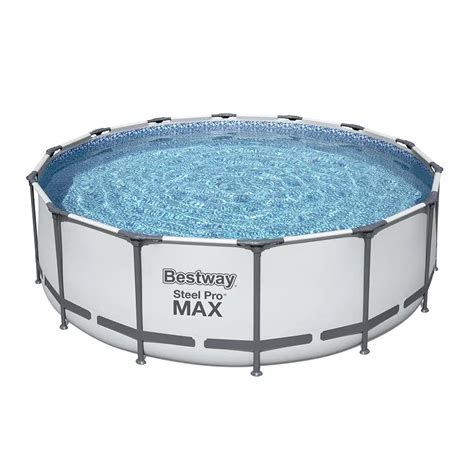 Raised Pool Round Bestway 5612x Steel Pro Max 427x122cm Mosaic Effect