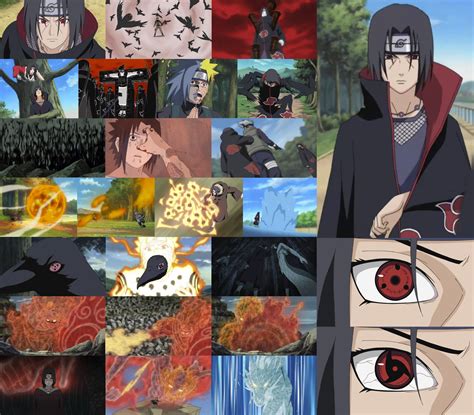 Uchiha Itachi And His Jutsu Collection Rnaruto