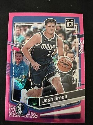 2023 24 Donruss Optic Basketball Josh Green 78 Pink Hyper Prizm