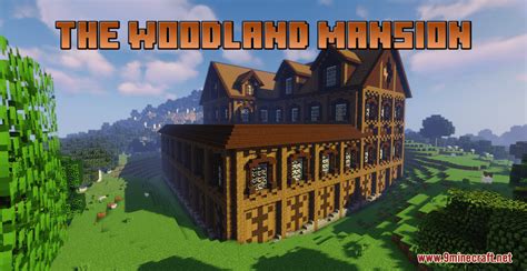 The Woodland Mansion Map - 1Minecraft