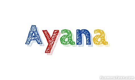 Ayana Logo Free Name Design Tool From Flaming Text