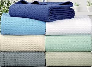 Amazon Tex Trend Cotton Blanket King Size For Bed Waffle