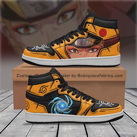 Naruto Sage Mode Rasengan Shoes Custom Anime JD Sneakers