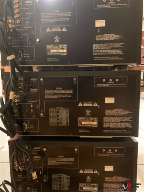 Denon Dcm All Units Photo Us Audio Mart