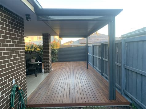 Aluminium Frame Spotted Gum Deck With Cooldeck And Ezi Slat Features