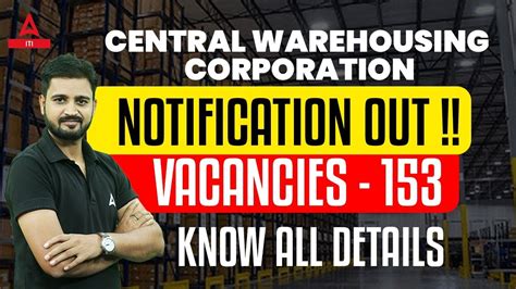 Central Warehousing Corporation Recruitment Vancancies Cwc