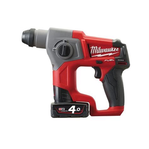 Milwaukee Battery Drill Cordless SDS Plus Compact Rotary Hammer M12CH-402C - Aurous Hardware ...