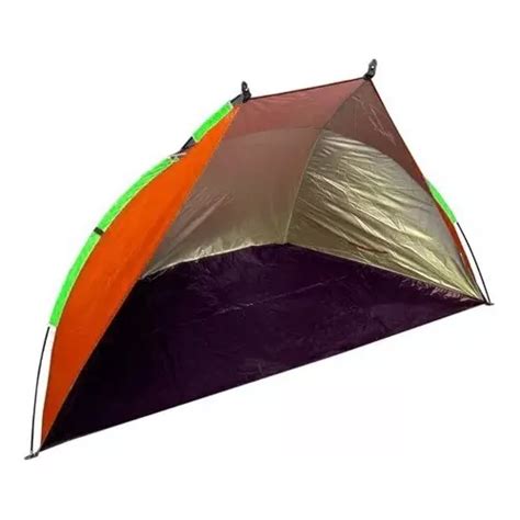 Carpa Playera Refugio Aluminizada Paraviento Proteccionuv 50