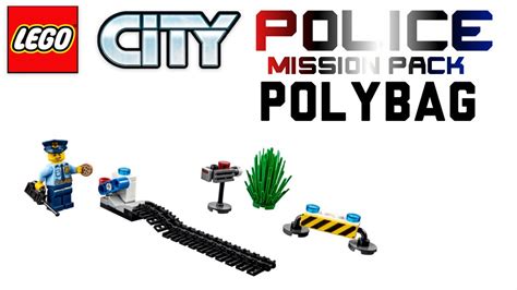 LEGO City Police Mission Pack Polybag Review YouTube