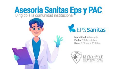 Asesoría Con La Eps Sanitas Y Pac