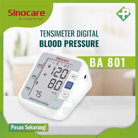 Jual Tensimeter Digital Sinocare Ba Alat Cek Tekanan Darah