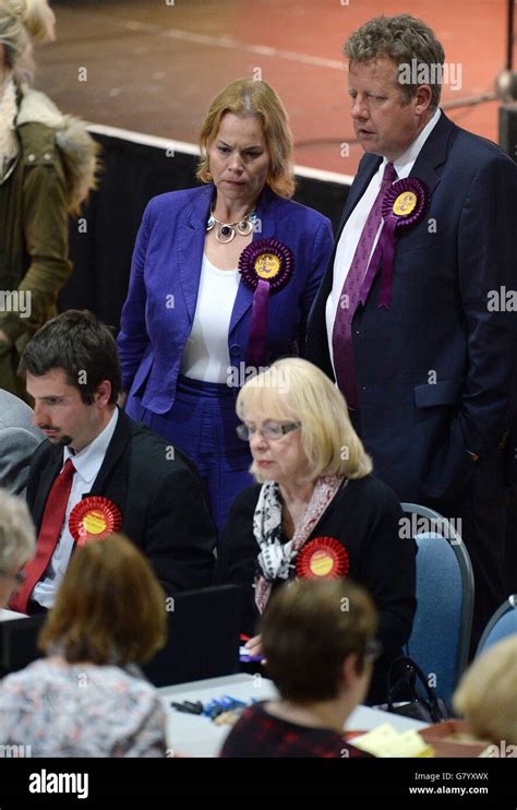 Victoria Ayling Ukip Candidate For Great Grimsby Looks On As The