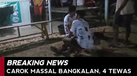 Breaking News Terjadi Carok Di Bangkalan Madura Hari Ini Youtube