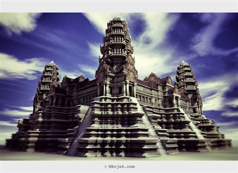 Angkor Wat 3D by MRojekcom on DeviantArt