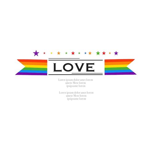 Premium Vector Vector LGBT Banner For Happy Lgbt PRIDE Day Vector