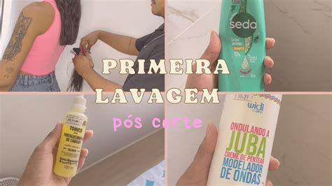 Lavando O Cabelo Pela Primeira Vez P S Corte Big Chop Na Transi O