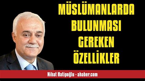 N Hat Hat Po Lu M Sl Manlarda Bulunmasi Gereken Zell Kler Sesl