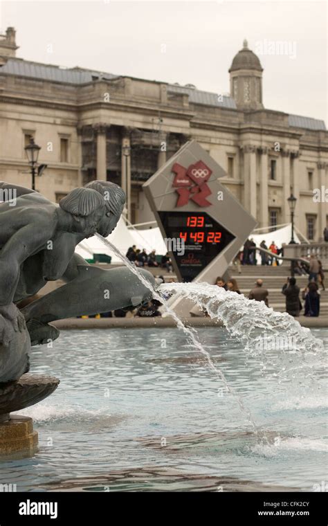 Trafalgar Square Central London England United Kingdom The Dolphin