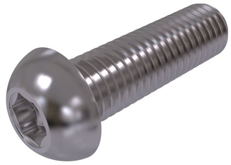 ISO 7380 TX Pan Head Screws With TORX