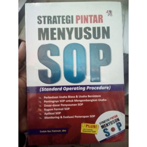 Jual Strategi Pintar Menyusun SOP Standard Operating Procedure Plus CD