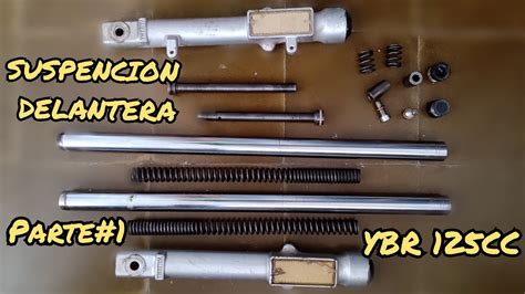 Suspensión delantera Yamaha YBR 125 Desarmada Piezas de la