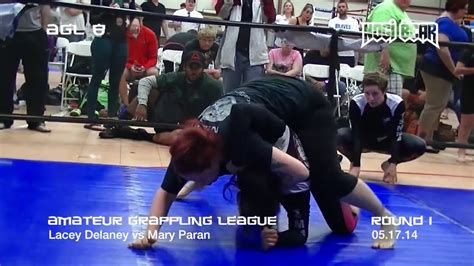 Girls Grappling Lacey Delaney Vs Mary Paran Remastered Classic Amateur