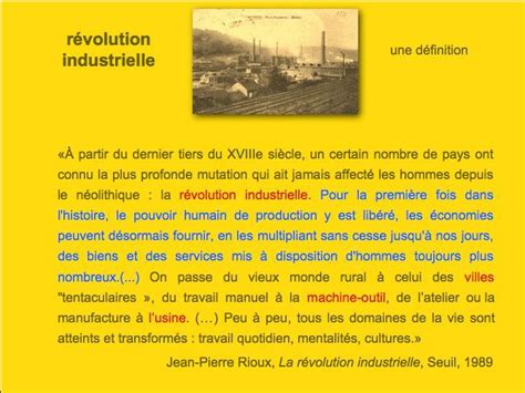 Les Revolution Industrielles