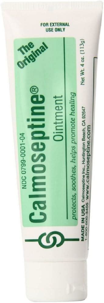 Cl000104ea Calmoseptine Ointment 4 Oz Tube Health And Household