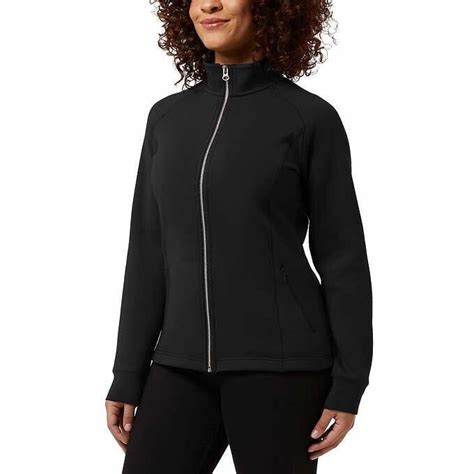 Nwt 32 Degrees Heat Women Active Lightweight Full Zip Jacket Black Sz M 90 Z832 Ebay