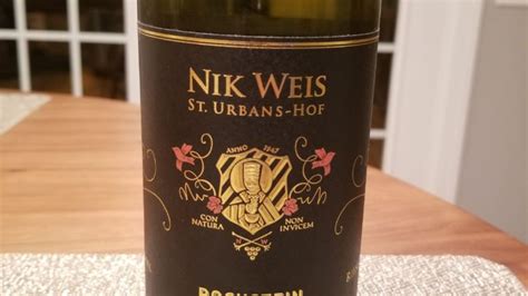 2018 Nik Weis St Urbans Hof Ockfener Bockstein Kabinett Riesling TGWG