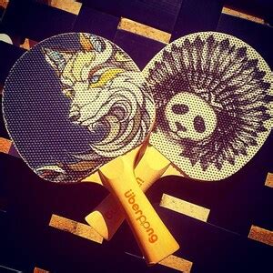 Designer Bambule Ping Pong Paddle By Uberpong Etsy