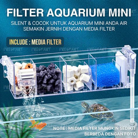 Jual Hanging Hang On Filter Gantung Akrilik External Aquarium Akuarium