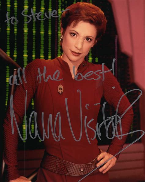 Nana Visitor (DS9)(Signed at Chiller Theatre 4-23-16) | Star trek cast