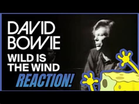 David Bowie Wild Is The Wind Reaction Review Youtube