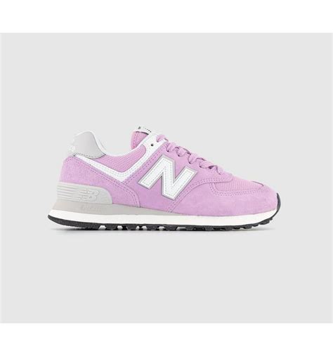 New Balance 574 Trainers Alpha Pink New Balance 574