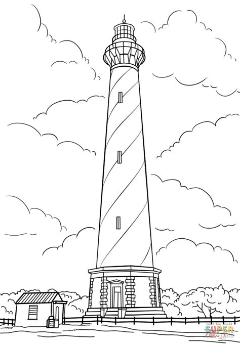 Lighthouses Coloring Pages Learny Kids