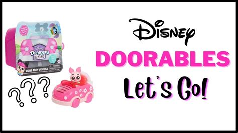 DISNEY DOORABLES LET S GO ROAD TRIP VEHICLES UNBOXING YouTube