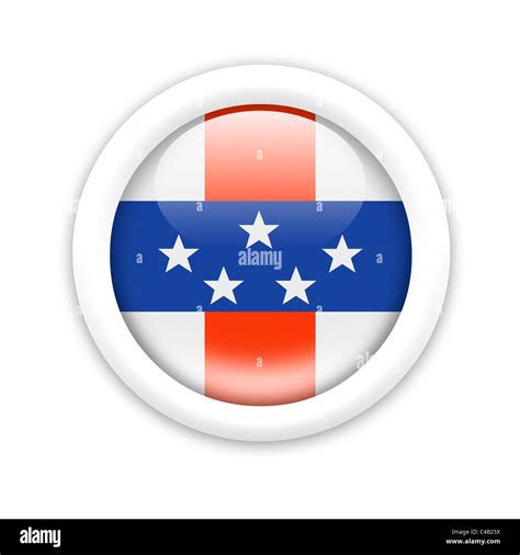 Flag Of Netherlands Antilles Stock Photo Alamy